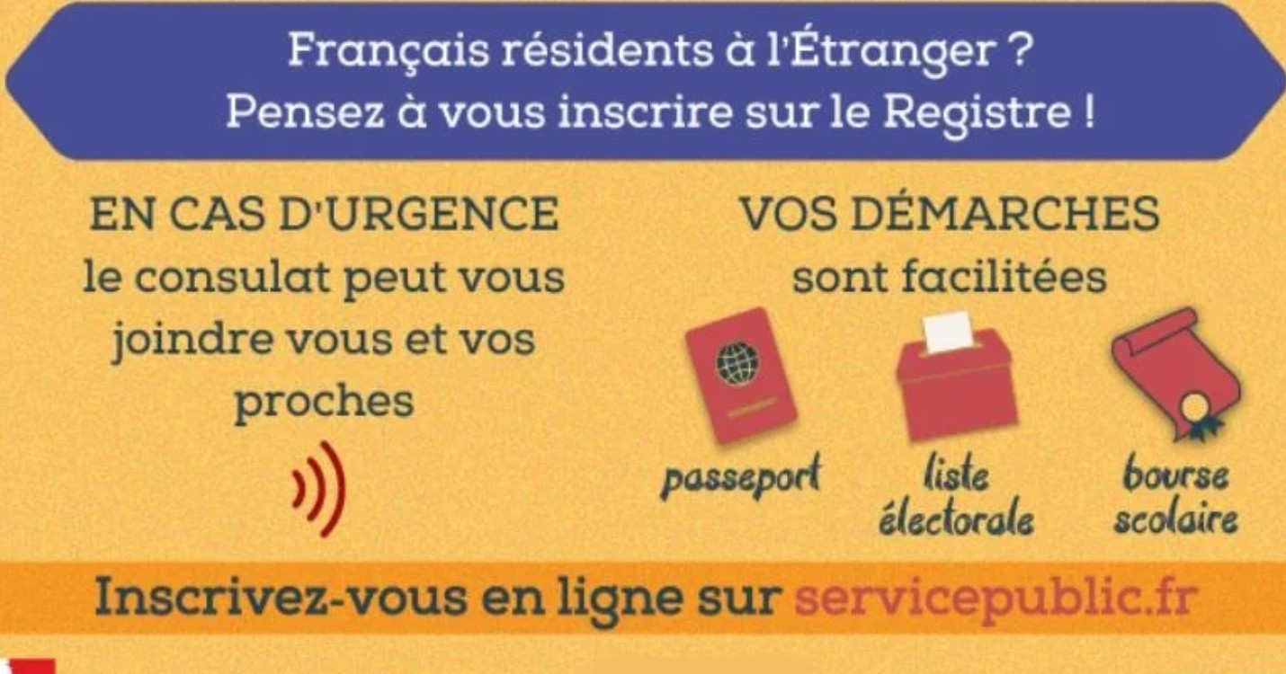 L’inscription au Registre des français établis hors de France