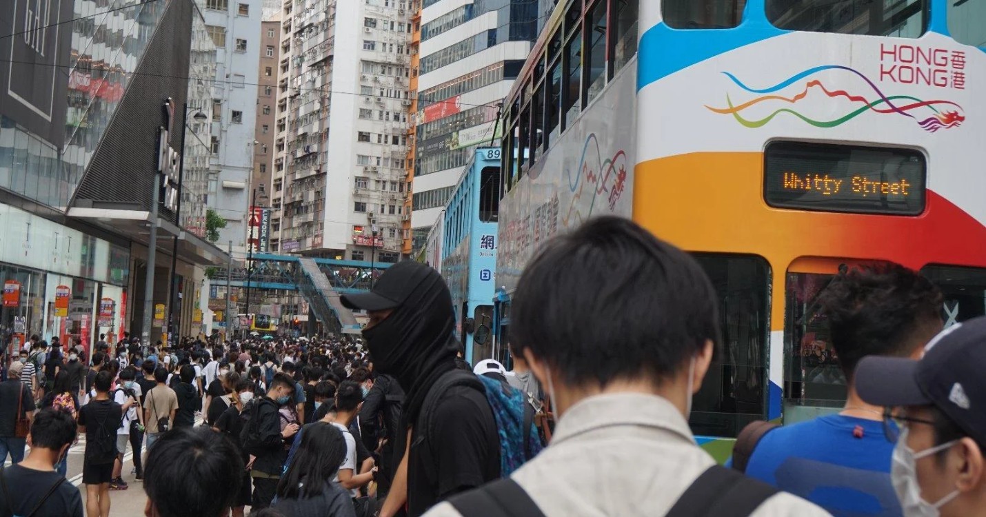 Loi sur la sécurité nationale pour le territoire, reprise des manifestations à Hong Kong