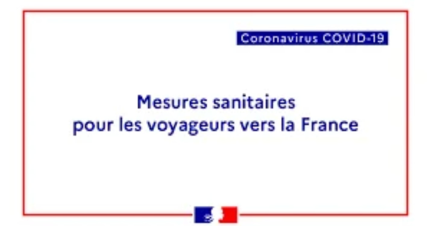 Nouvelles mesures pour l’entrée en France