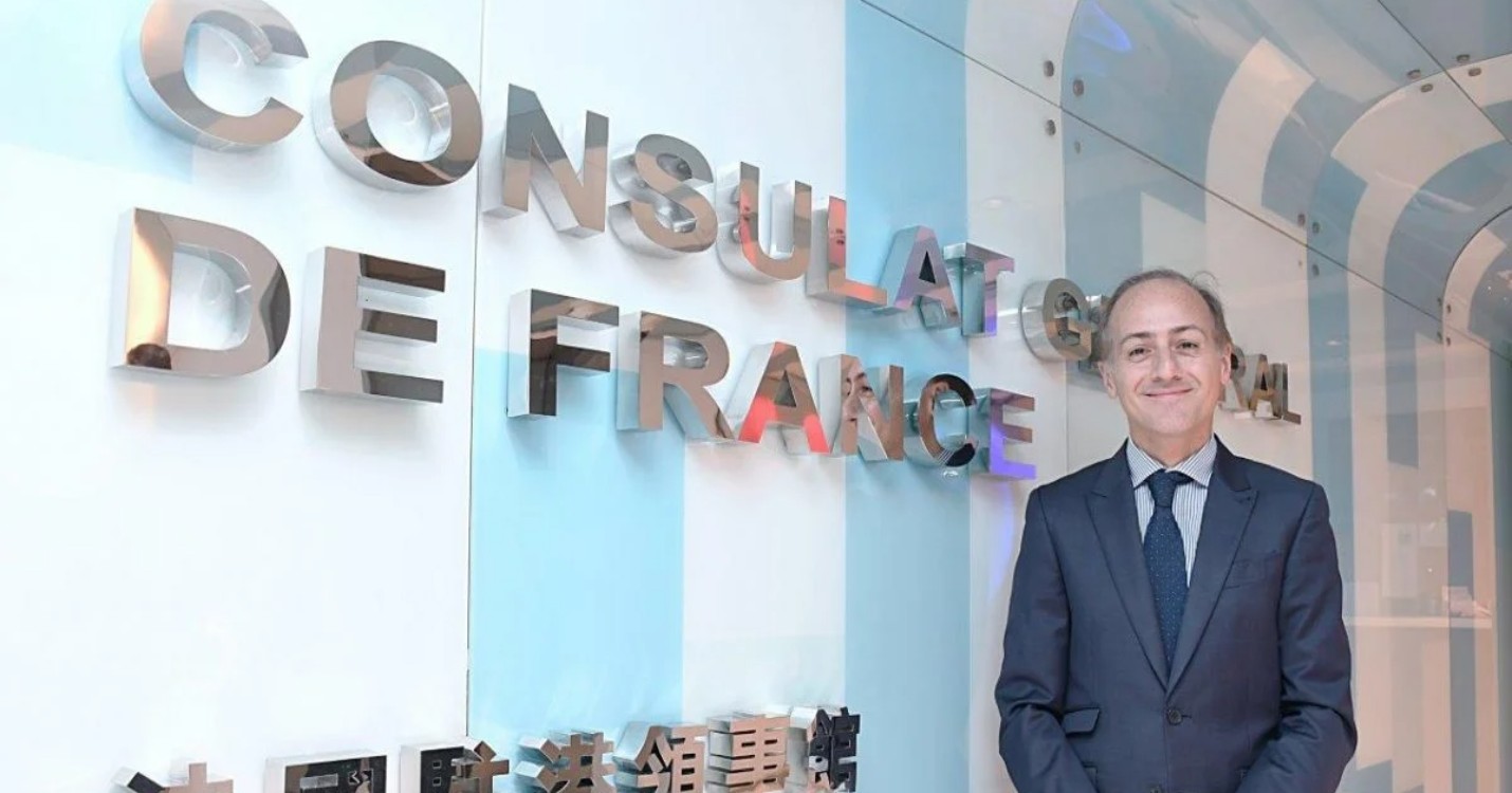 Un message du Consul général de France à Hong Kong et Macao, Alexandre Giorgini