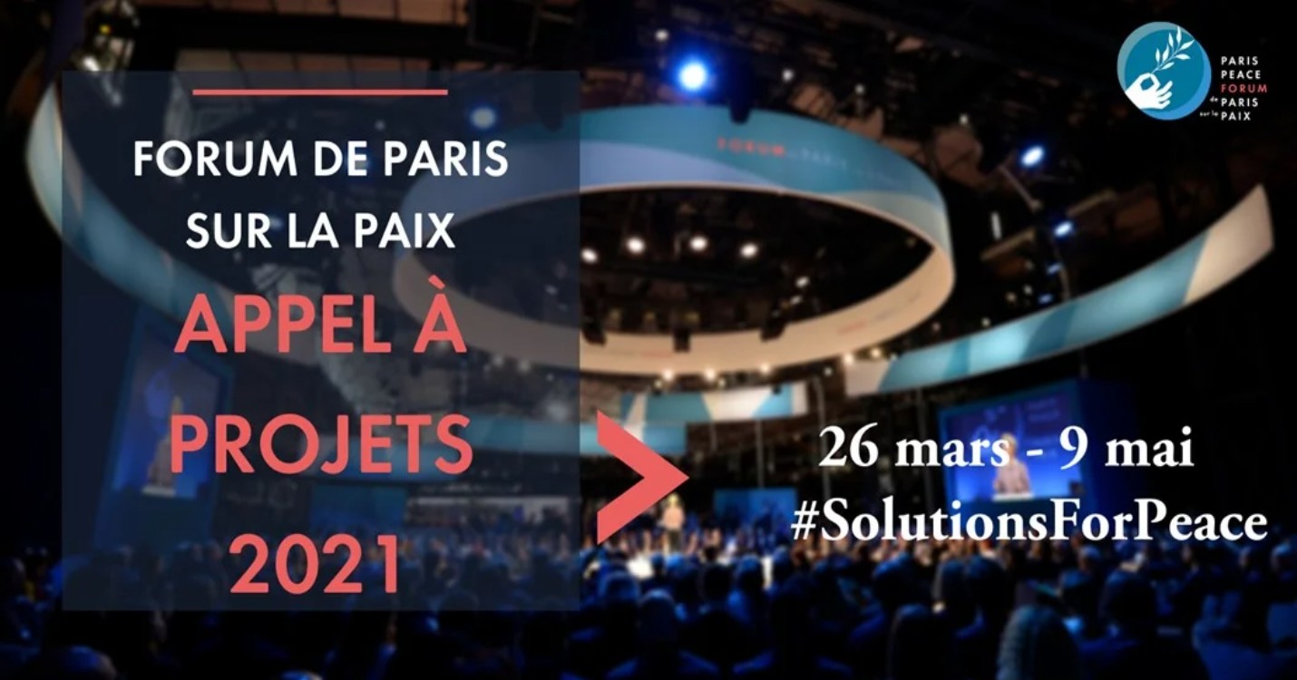 Forum de Paris sur la Paix – Appel à projets 2021