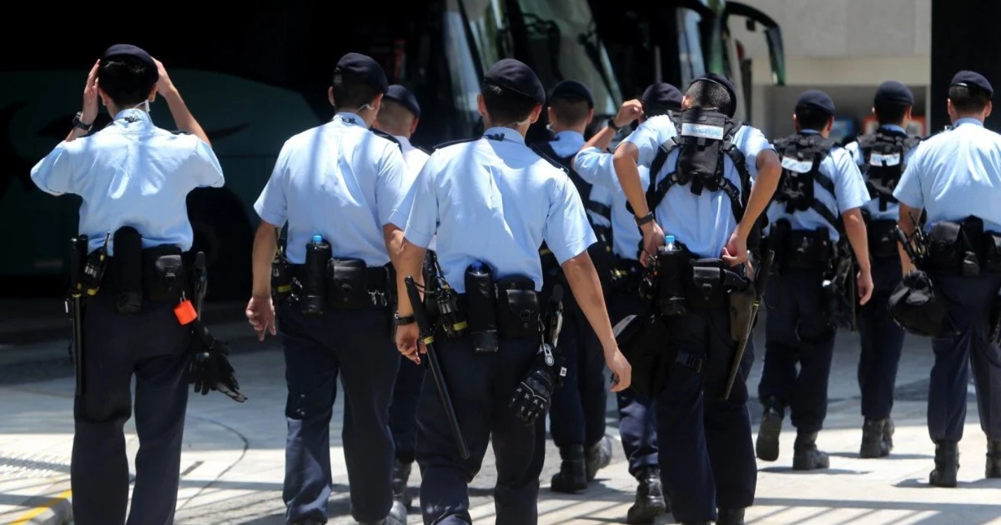 Forte présence policière à HK aujourd’hui, importante saisie de cocaïne à l’aéroport