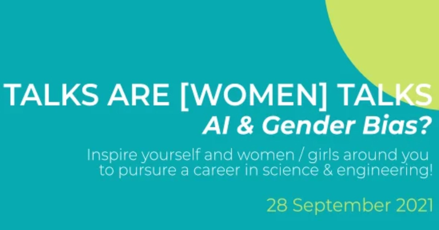 Science Talks are [Women] Talks #1 – Intelligence Artificielle et biais de genre ?