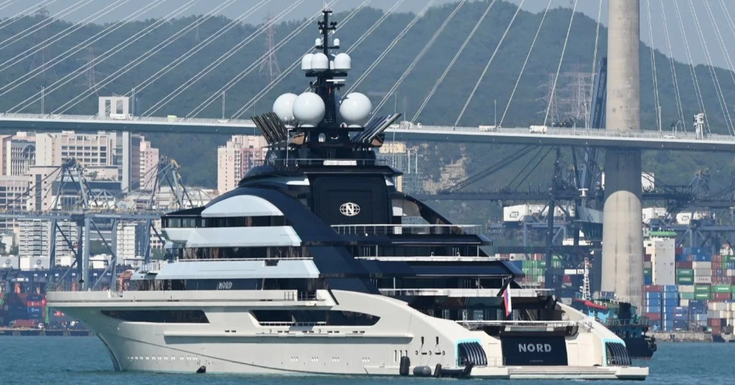 Le superyacht de l’oligarque russe quitte HK, Olivier Minne dans Diomandé L’Programme! ce week-end