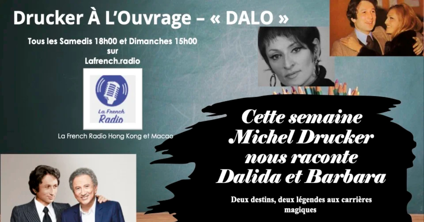 « Drucker A L’Ouvrage. Dalida, Barbara : “Sourire Sur Scène” ! »