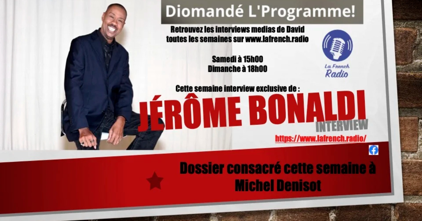 L’invite cette semaine : Jérôme Bonaldi