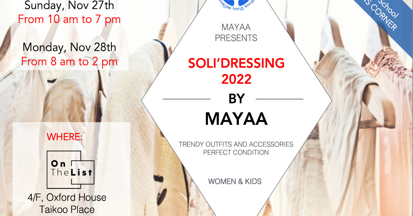 Le Solidressing de Mayaa