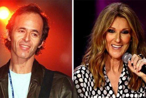 Celine Dion with Jean-Jacques Goldman