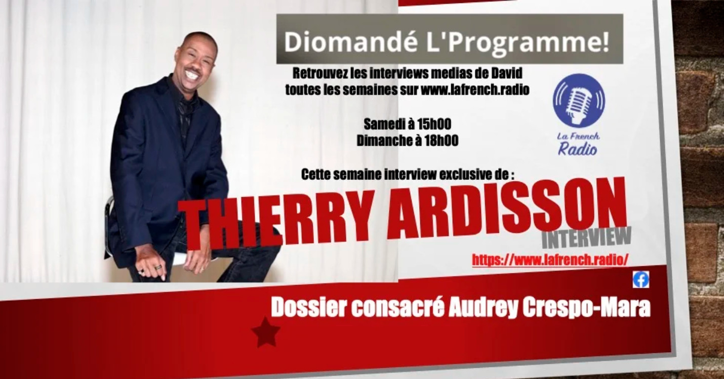 Audrey Crespo-Mara et Thierry Ardisson