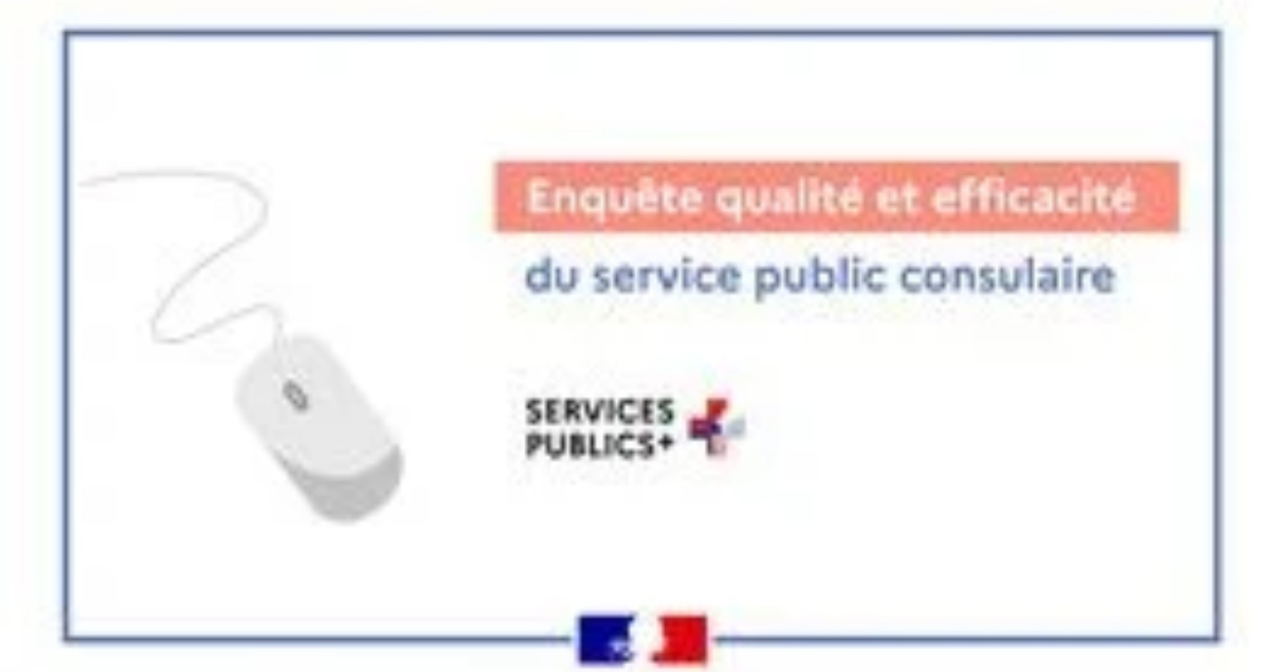 Enquête de satisfaction dans les services consulaires