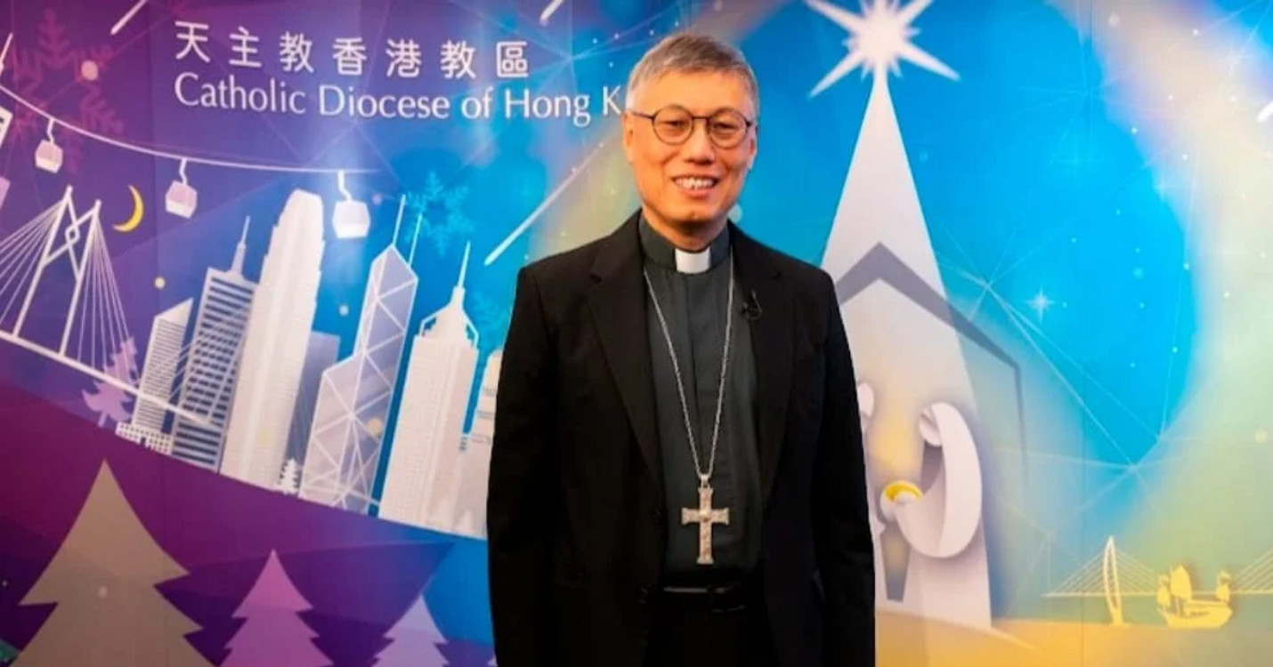 L’évêque de Hong Kong à Pékin, un brun de muguet pour soutenir l’éducation d’enfants défavorisés