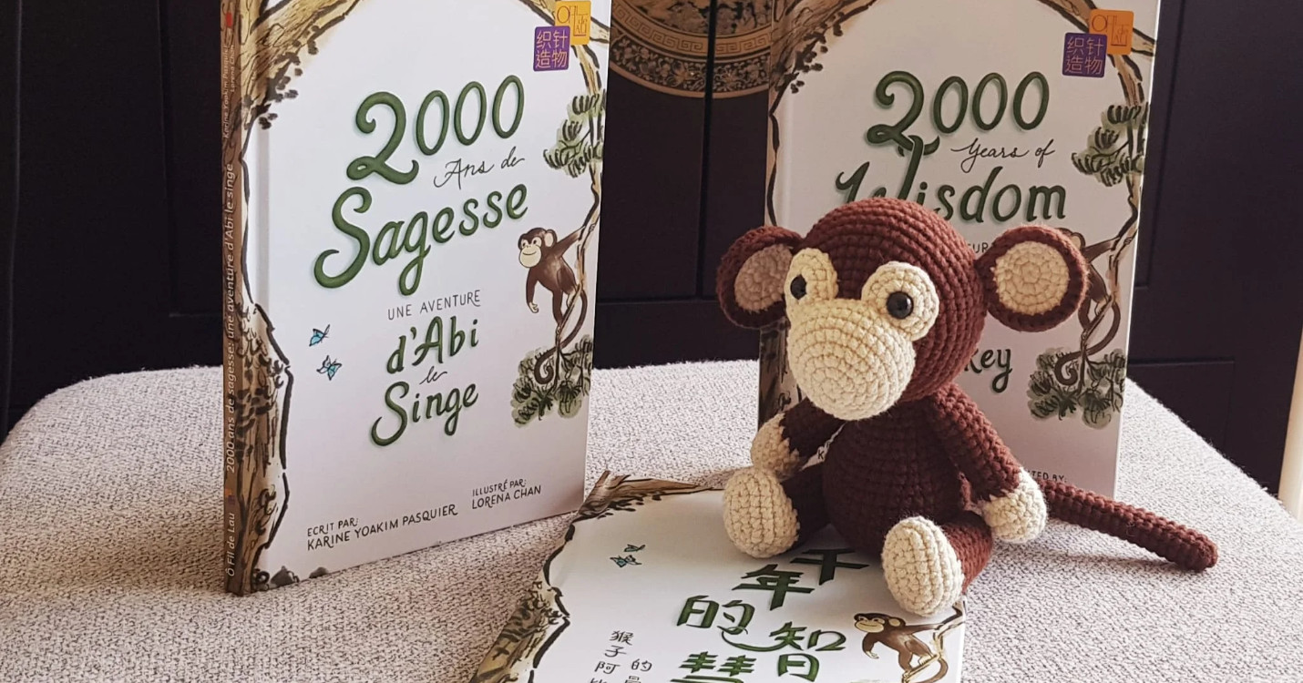 «2000 ans de sagesse : une aventure d’Abi le singe »