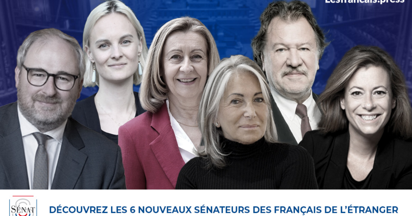 Les 6 nouveaux sénateurs des Français de l’étranger