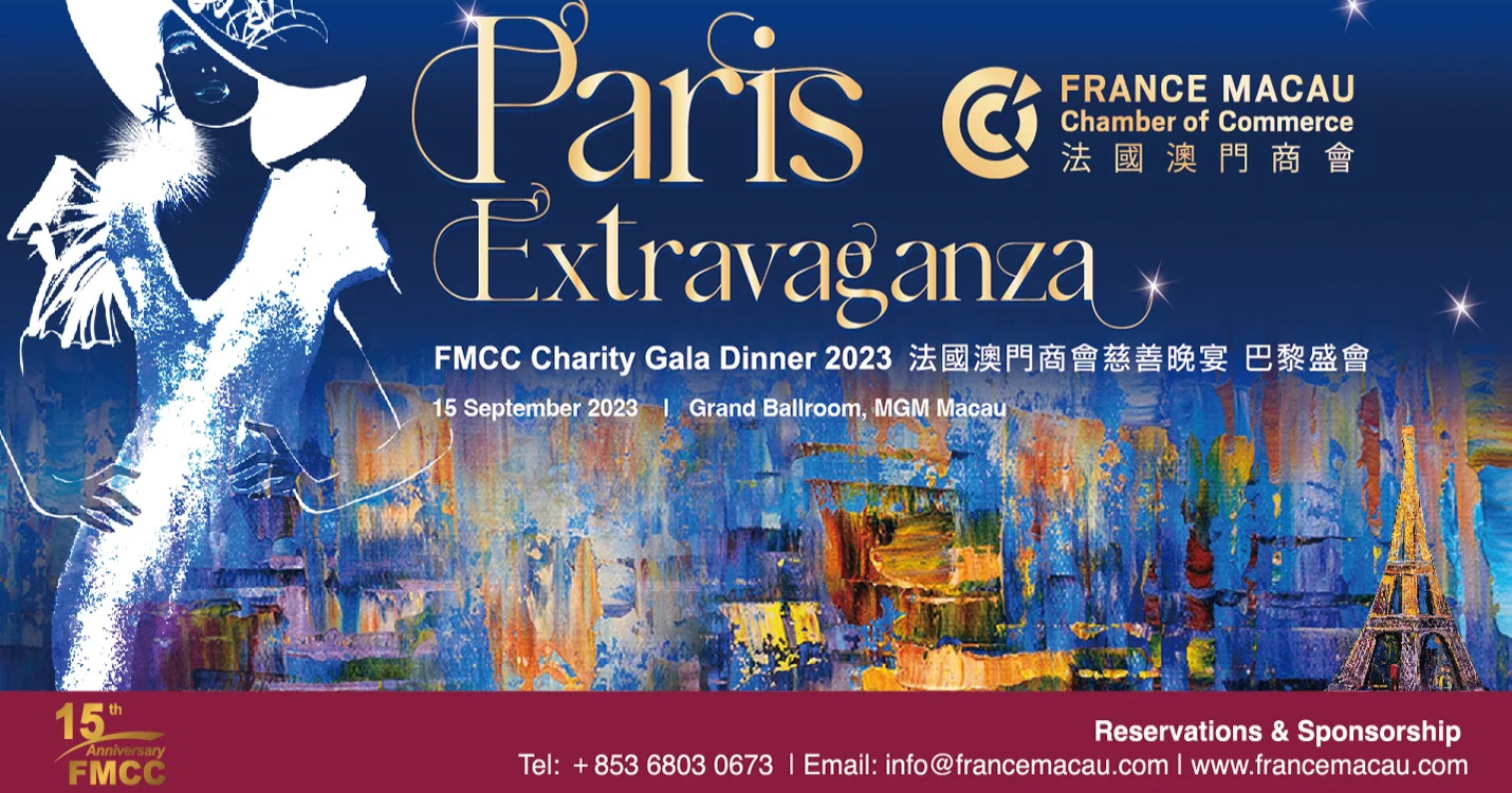 “Paris Extravaganza” – Dîner de gala de la Chambre de commerce française de Macao