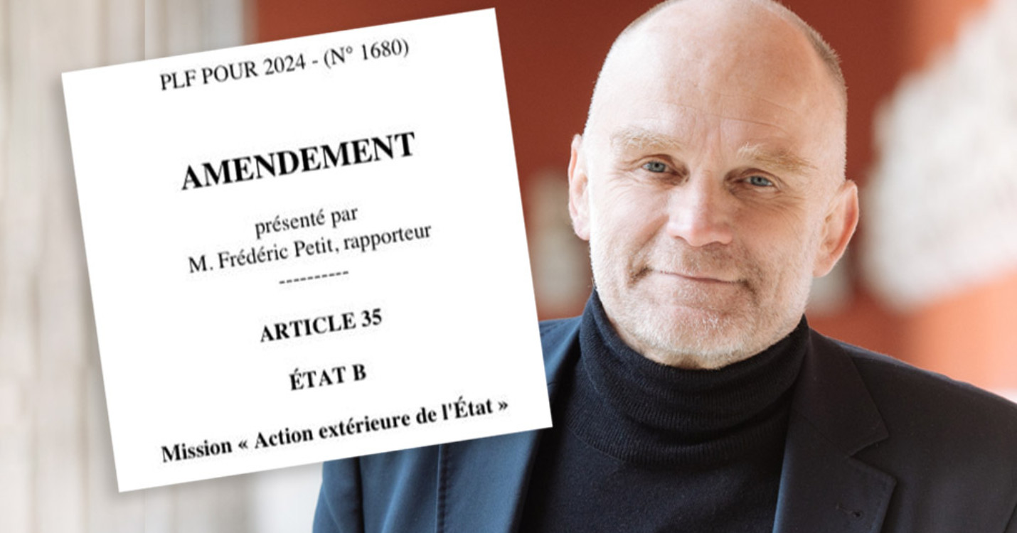 Frédéric Petit défend « la diplomatie de la société civile »