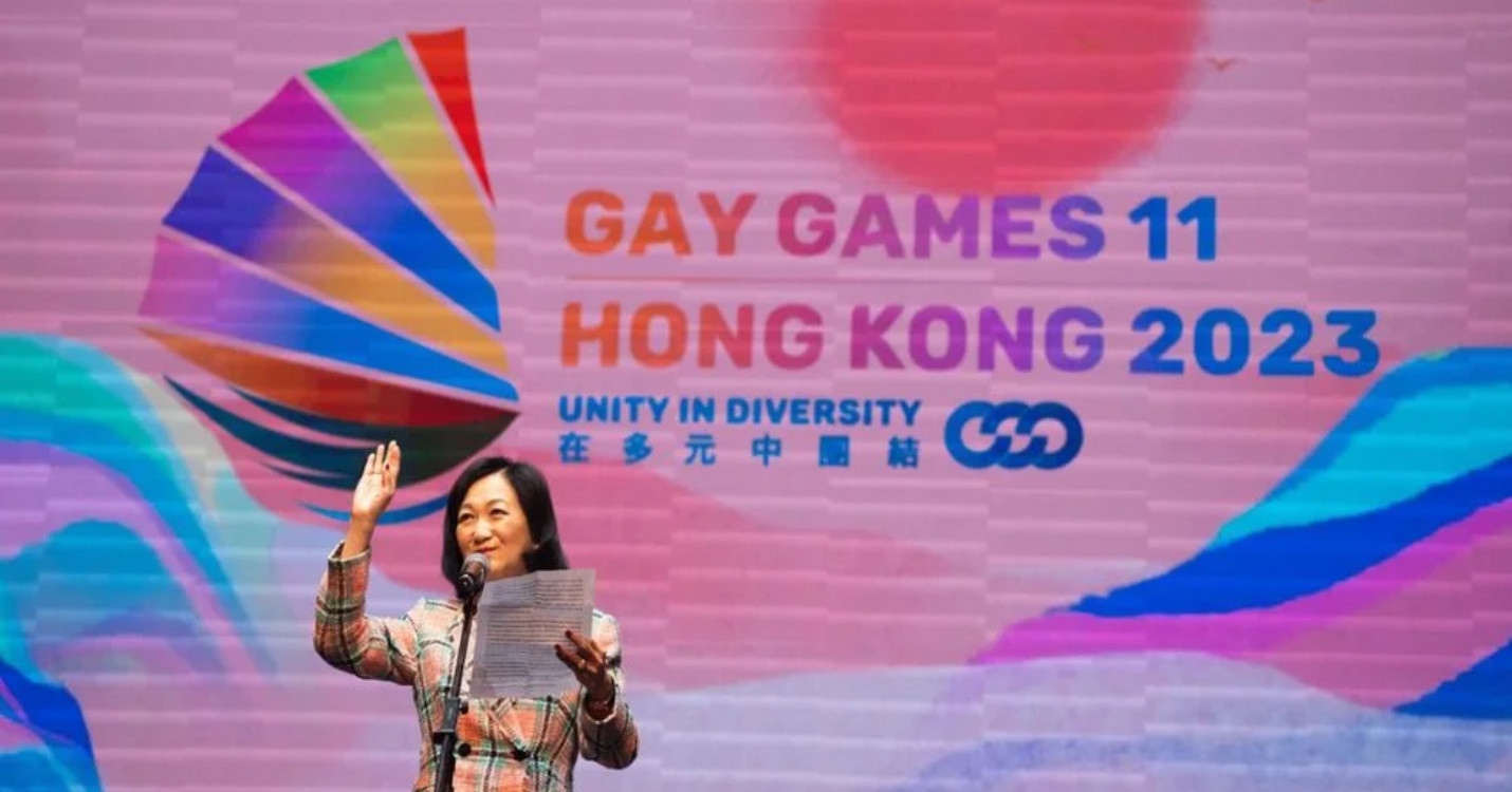 Clôture des Gay Games de Hong Kong, « On The Rocks » CHORUS sur scène – mercredi 22 novembre à 20h00