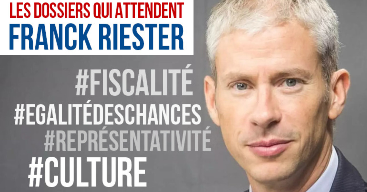 Les dossiers urgents de Franck Riester !