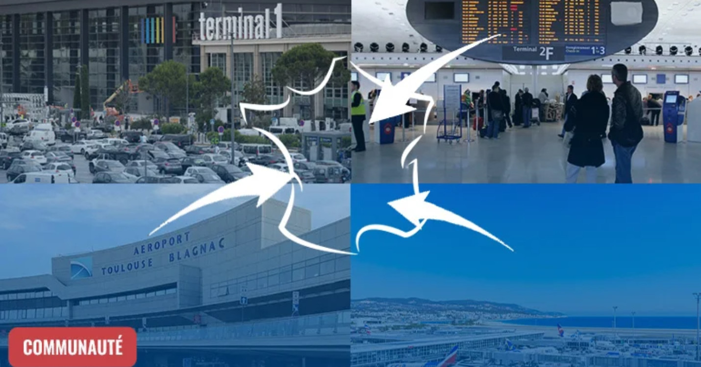 Les aéroports français et les expatriés !