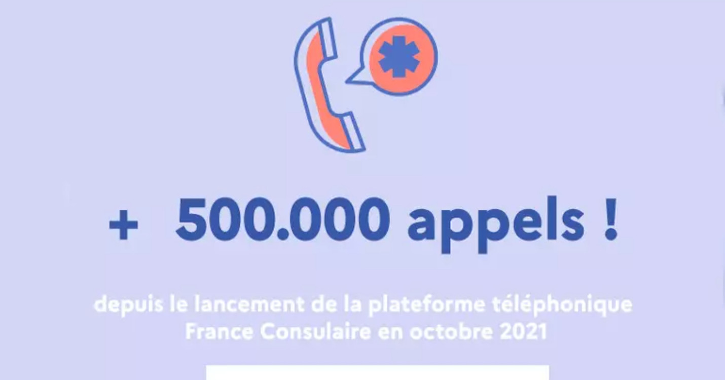 500 000 appels pour France Consulaire