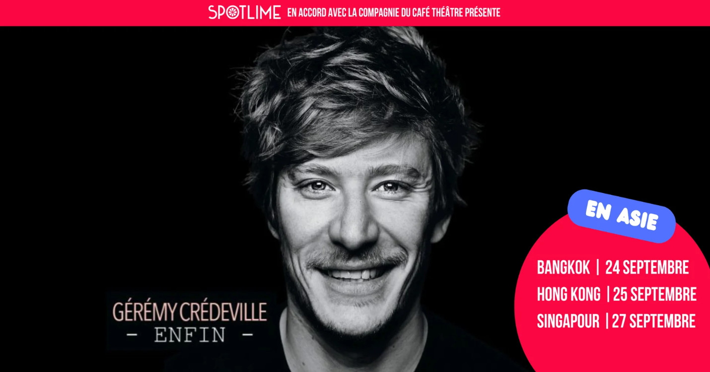 Rencontre avec l’humoriste Gérémy Credeville