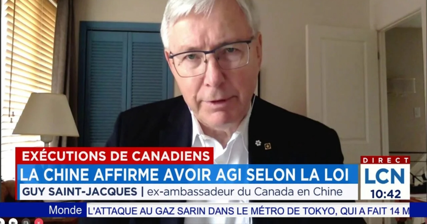 Exécutions de Canadiens : La Chine se défend – Théâtre : Trois versions de la vie de Yasmina Reza