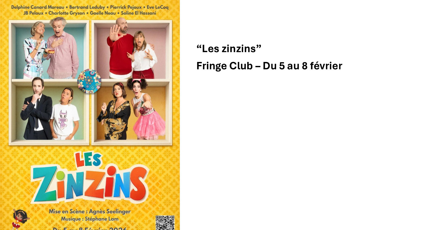 Quand la raison quitte la maison : immersion déjantée avec la troupe des “zinzins”