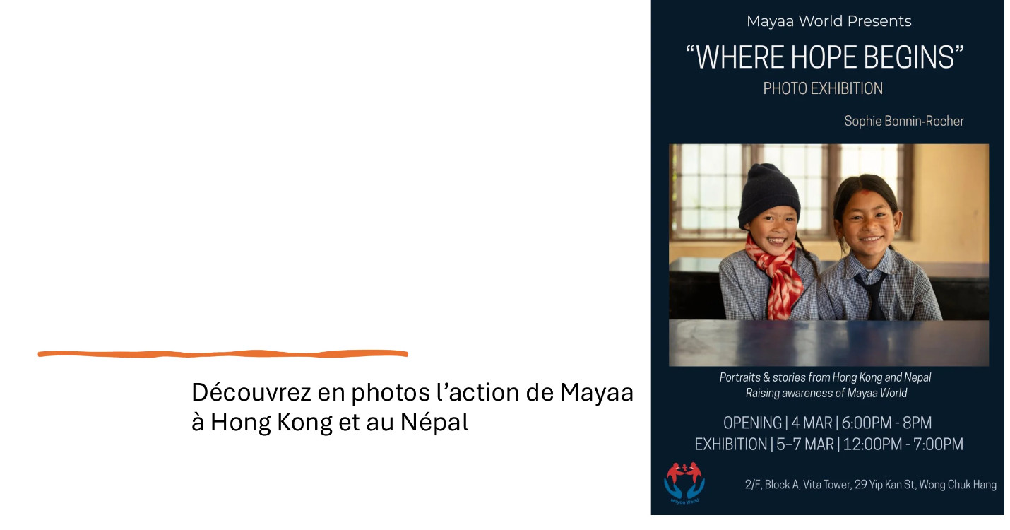 Budget 2026-27 – Mayaa Exposition Photo : « Where Hope Begins »