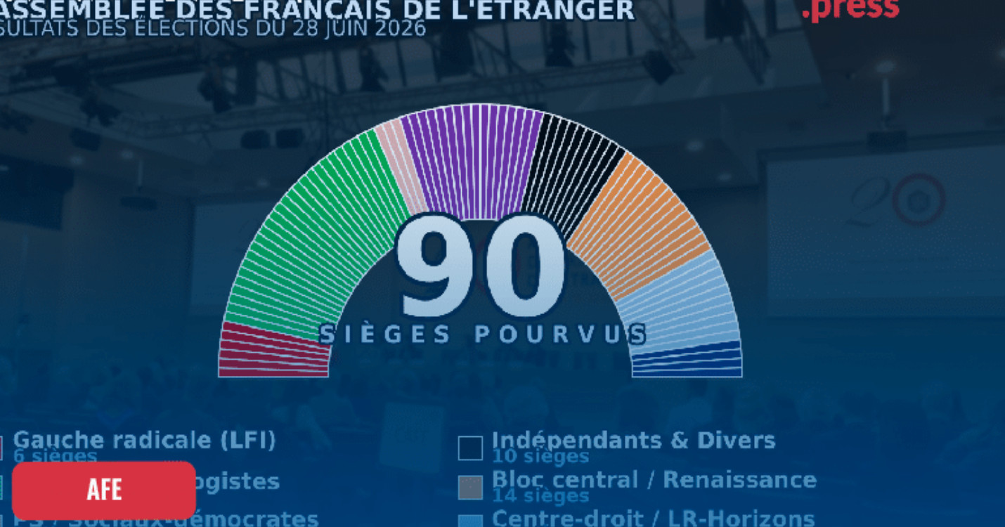 AFE : les 90 nouveaux conseillers élus de l’Assemblée des Français de l’étranger
