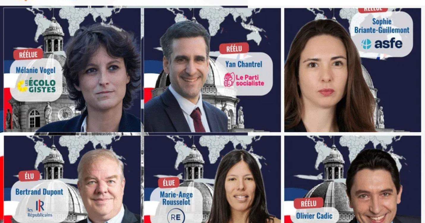 Sénatoriales 2026 : Qui sont les 6 sénateurs des Français de l’étranger élus